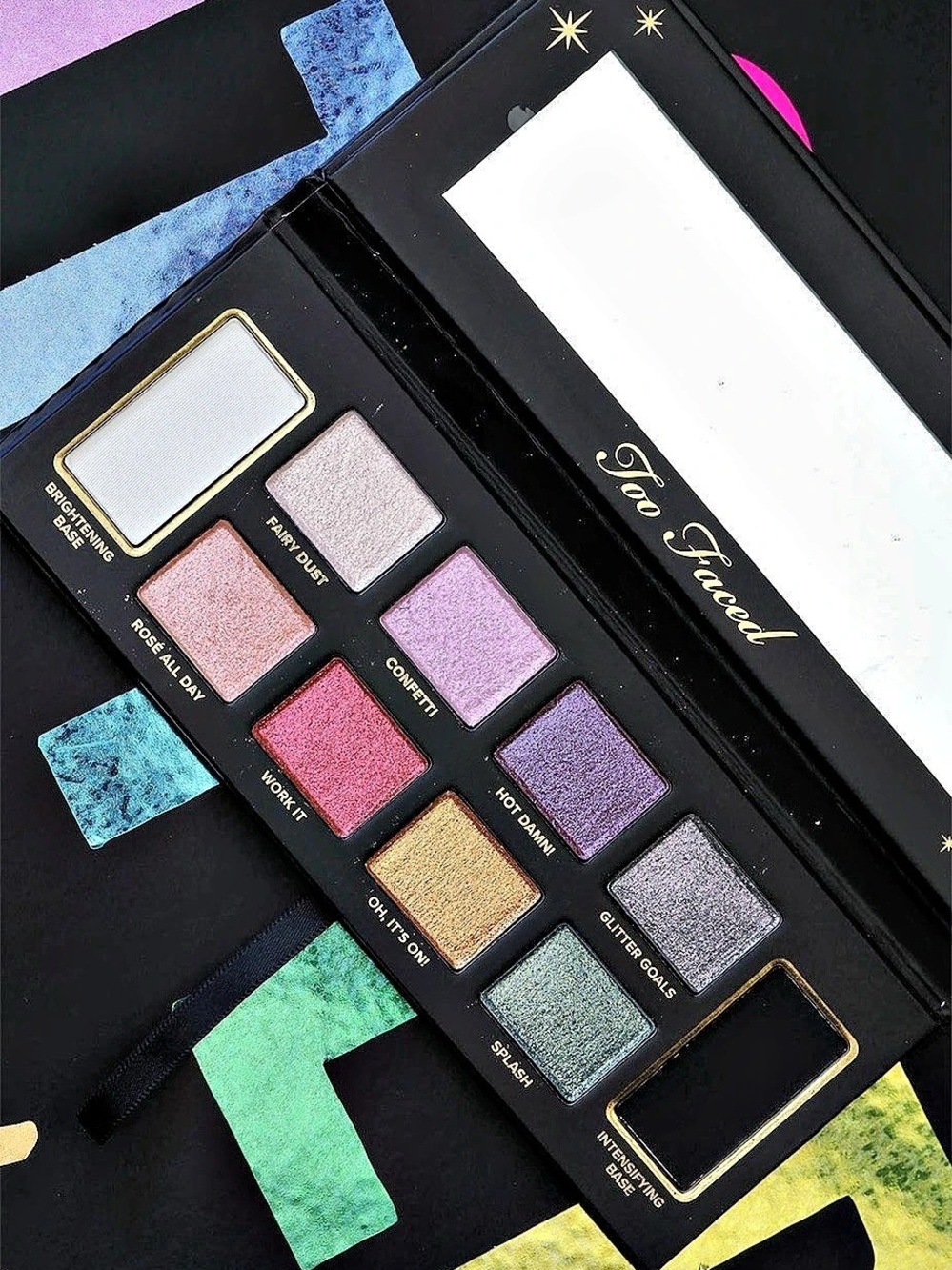 Too Faced Glitter Bomb Prismatic Glitter Eye Shadow Palette